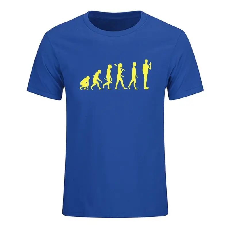 Мужская хлопковая футболка с коротким рукавом круглым вырезом и принтом APE TO