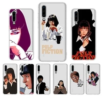 yndfcnb greatest movie ever made pulp fiction phone case for huawei p20 p30 pro p40 lite mate 20lite for y5 y6 honor 8x 10 capa