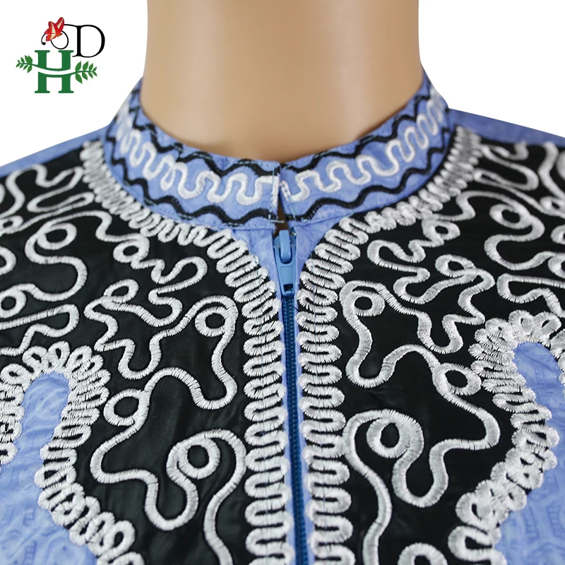 Африканская мужская одежда H & D Дашики рубашка брюки костюм для мужчин топы с