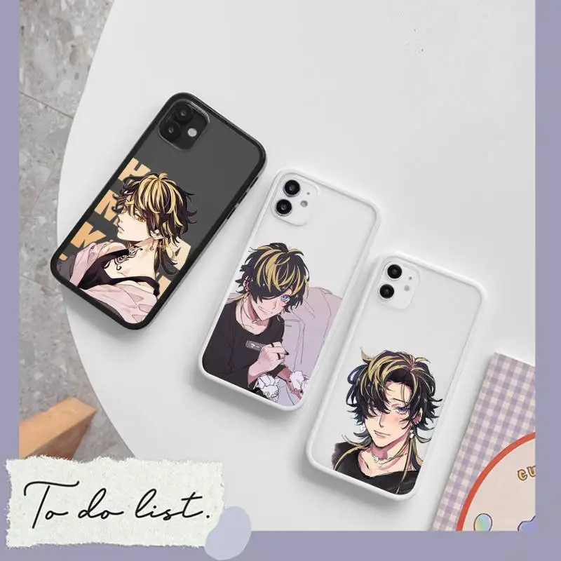

Tokyo Revengers Manjiro Sano Phone Case matte transparent For iphone 7 8 11 12 plus mini x xs xr pro max cover
