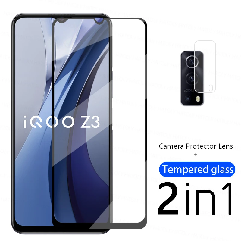 

2.5D Защита экрана для Vivo IQOO Z3 стекло для Vivo IQOO Z3 Закаленное стекло Защитная пленка для телефона для Vivo IQOO Z3 пленка для объектива
