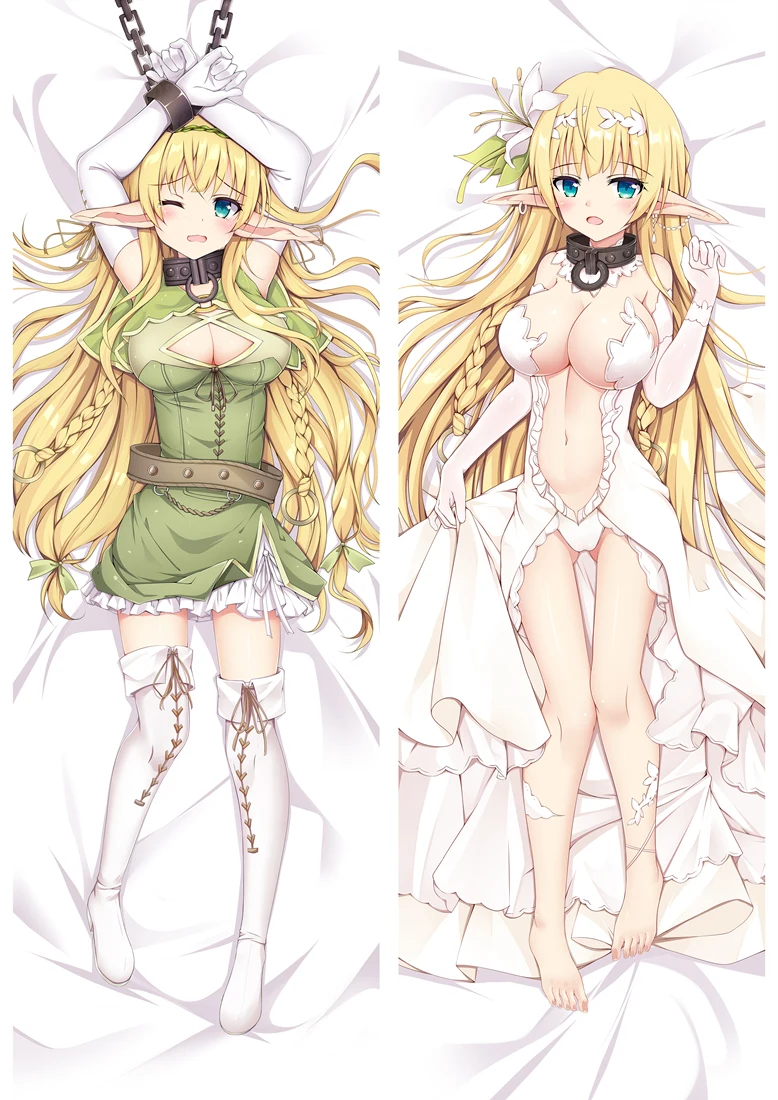 

Anime Fans How Not to Summon a Demon Lord Shera L Greenwood pillow Cover Case Otaku Peach skin 2 Way Hugging Body pillowcase