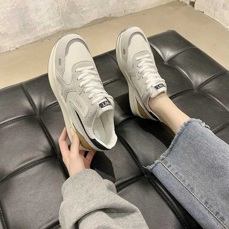 

summer ladies casual shoes outdoor non-slip shoes fashion color matching breathable shoes wear-resistant soft-soled shoes 2021