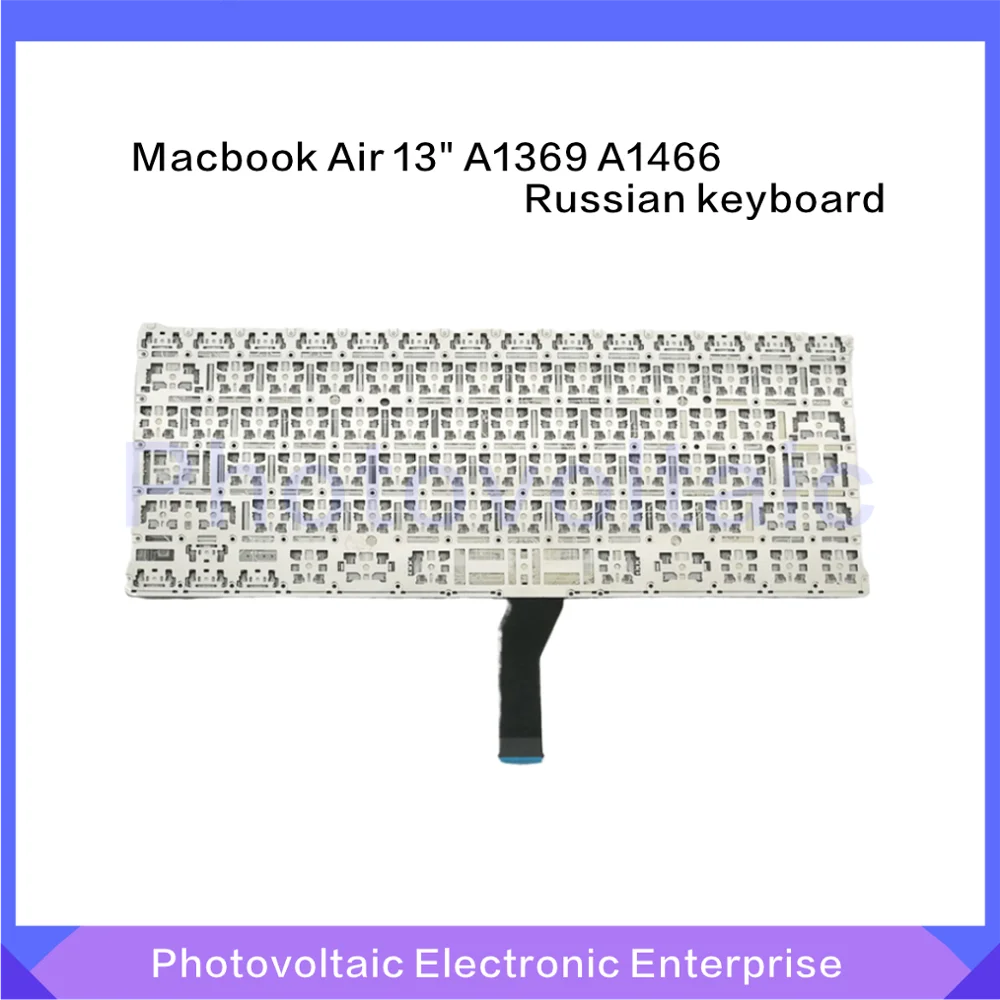 Новая русская клавиатура Big Enter Key с подсветкой для Macbook Air 13 &quotA1369 2011 A1466 2012 2013 2014 2015
