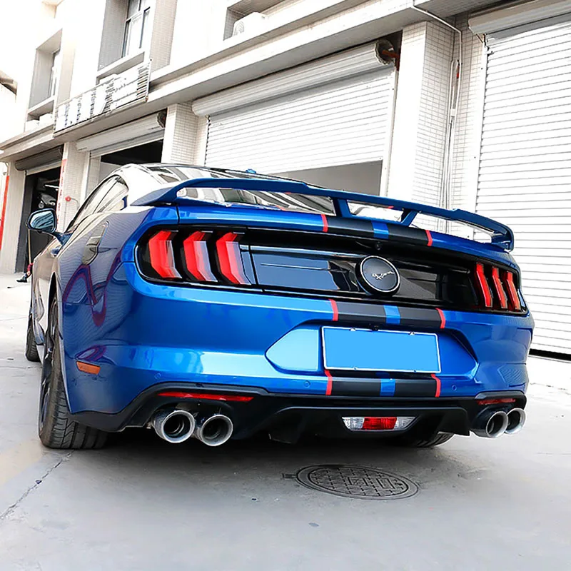 Наклейка на заднюю фару автомобиля QHCP 6 шт. для Ford Mustang 18-22
