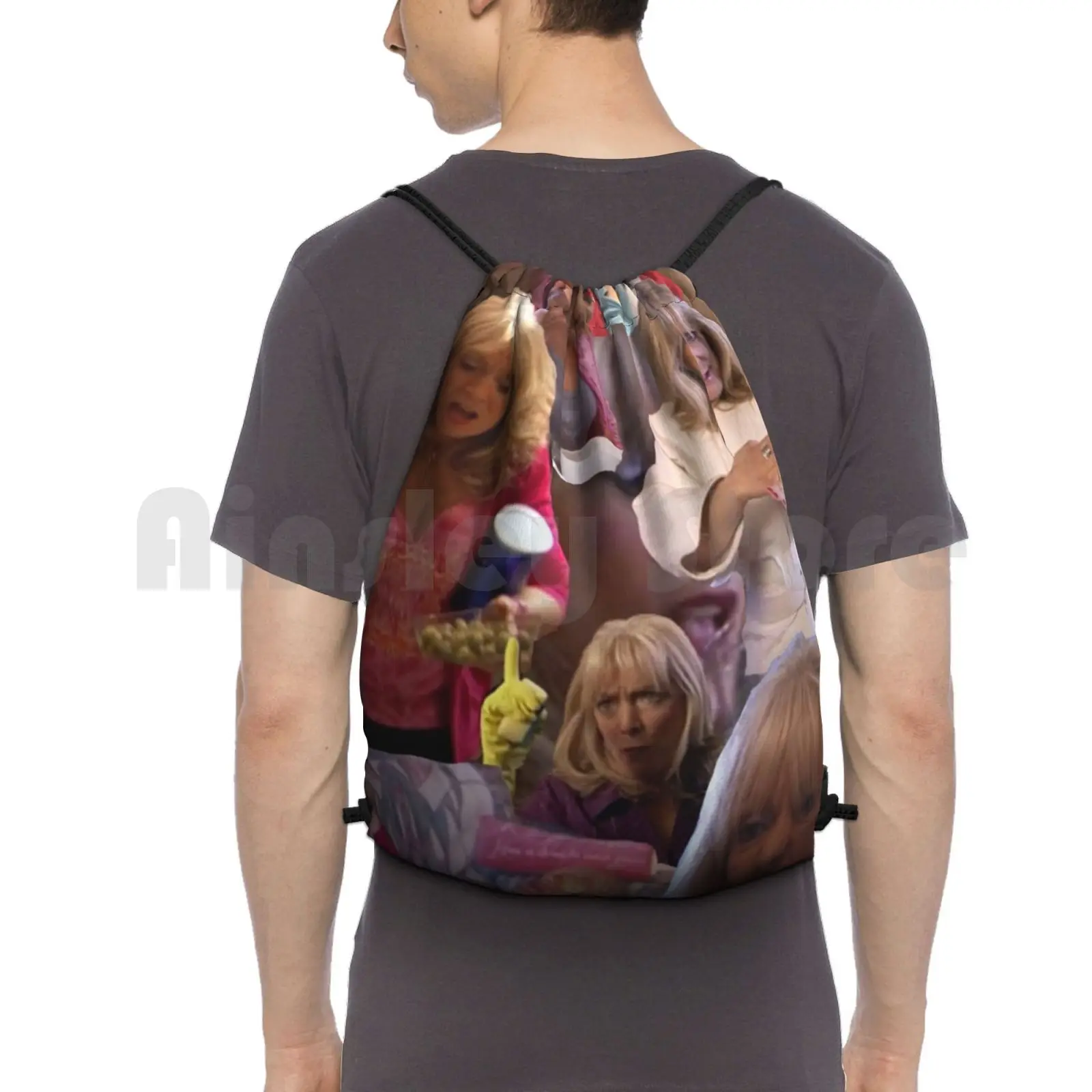 Пам коллаж Гавин и стены рюкзак сумка с Кулиской Спортивная Сумка