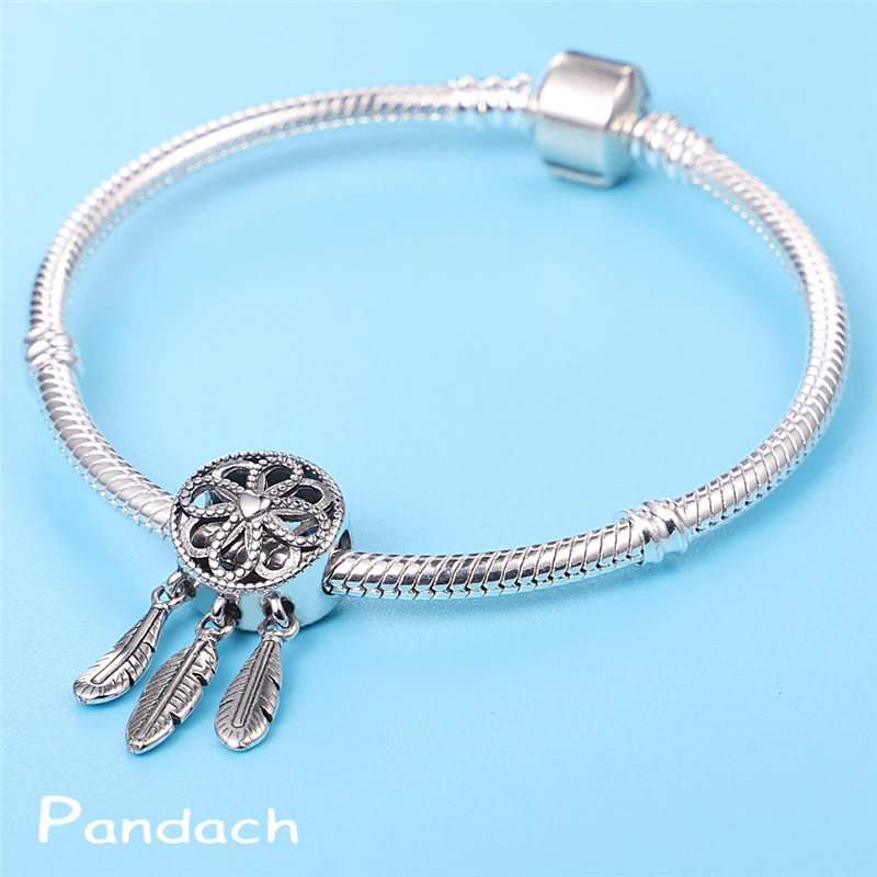 

Шарм-бусина «Ловца снов» из серебра 925 пробы, подходит для браслетов Pandora