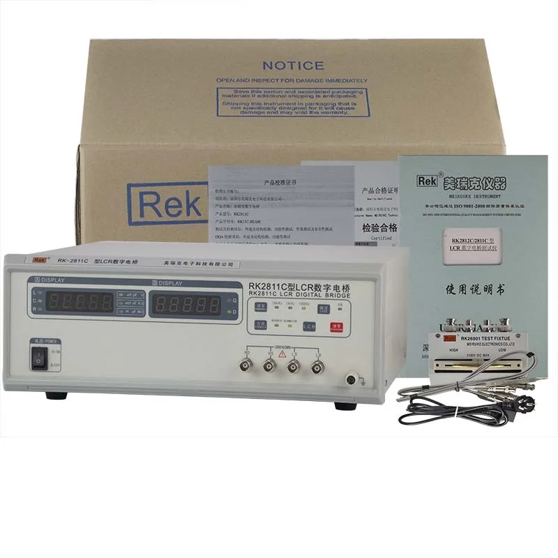 

RK2811C LCR (100 , 1 , 10 )