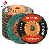 2510pcs 4 5inch 115mm sanding discs premium zirconia flap disc grinding wheel 60 120 grit angle grinder disc