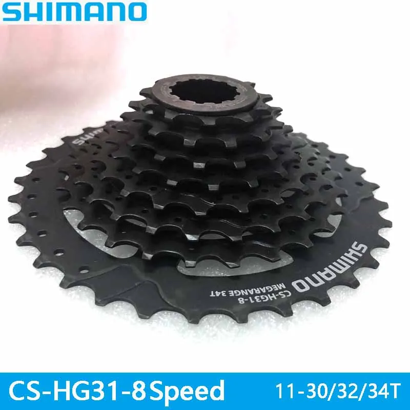 Запчасти для велосипеда SHIMANO CS HG31 горный велосипед звезда MTB кассеты 11 30/32T аливио