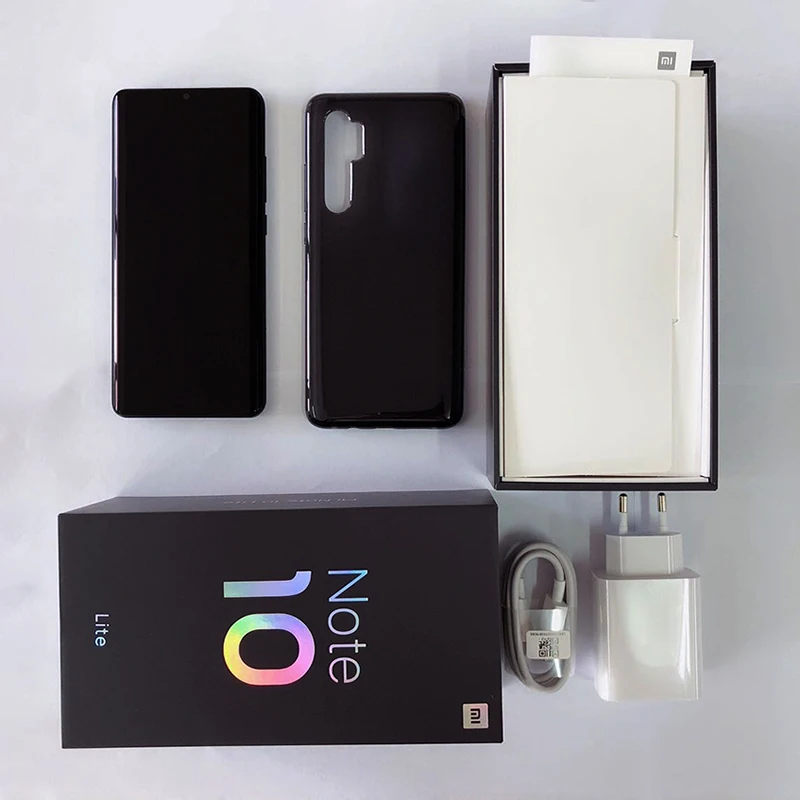 Глобальная версия Xiaomi Mi Note 10 Lite смартфон 6 ГБ 128 Snapdragon 730G Поддержка NFC 64MP + 16MP камера
