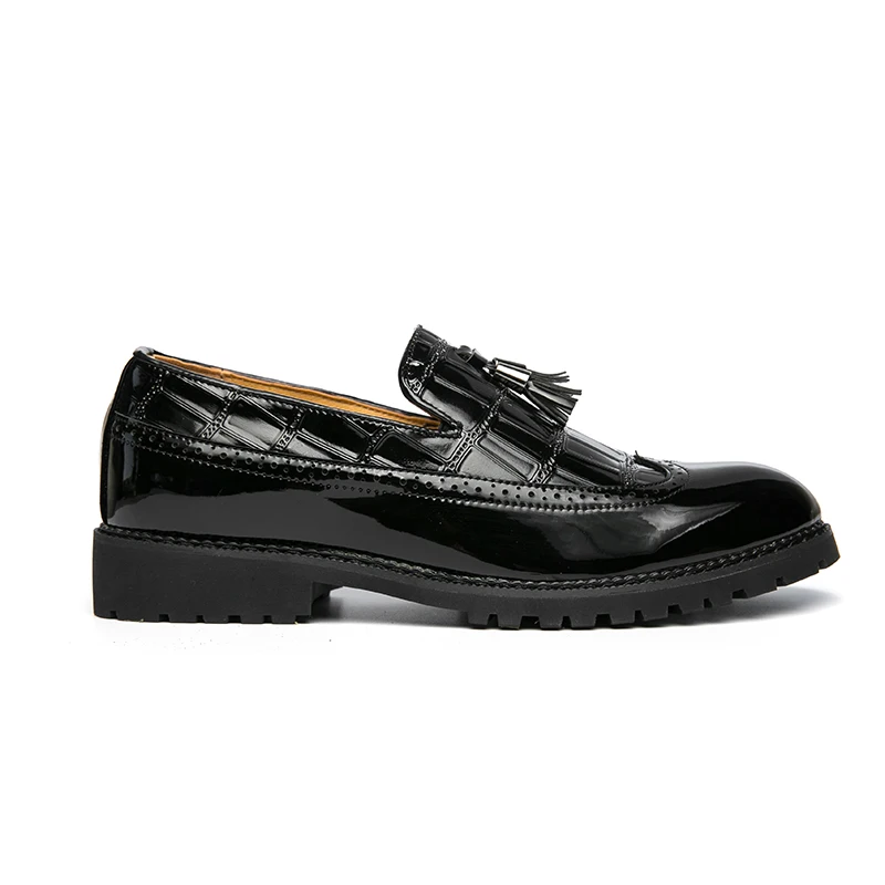 

Fashion Shoe Office Shoes for Men Casual Shoes Breathable Leather Loafers Driving Moccasins Comfortable Slip on 2021 Three Color