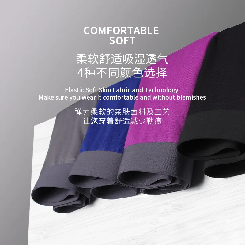 

Men underwear Pure color seamless men underwear Modal panties Mid-waist sexy Breathable boxer briefs mens boxer briefs