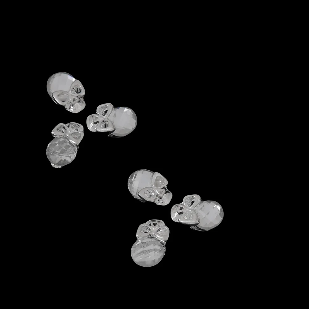 10 шт. блестящие металлизированные для дизайна ногтей советы Потрясающие DIY 3D