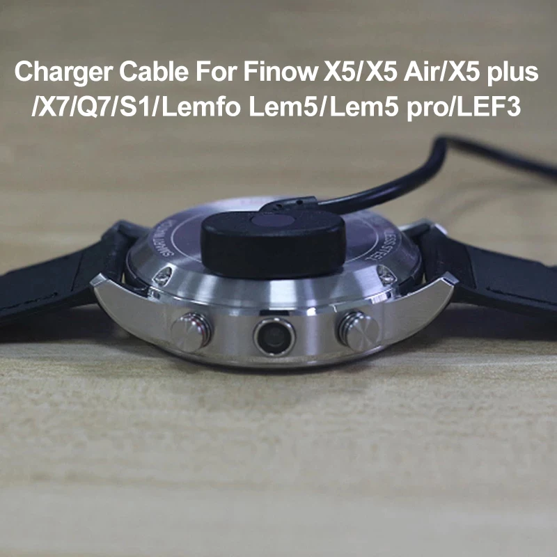 Зарядный кабель для умных часов Finow X5/X5 Air/X5 plus/X7/Q7/S1/Lemfo Lem5/Lem5 pro/LEF3|Смарт-аксессуары|