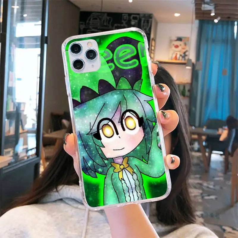

Gacha Life game Phone Case Transparent soft For iphone 5 6 7 8 11 12 s c se plus mini x xs xr pro max cover shell funda