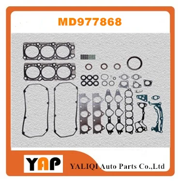 Комплект прокладок для ремонта двигателя 6G74 FITMitsubishi PAJERO V75 3.5L 3497CC 24V V6 MD977868 1994 2008|kit