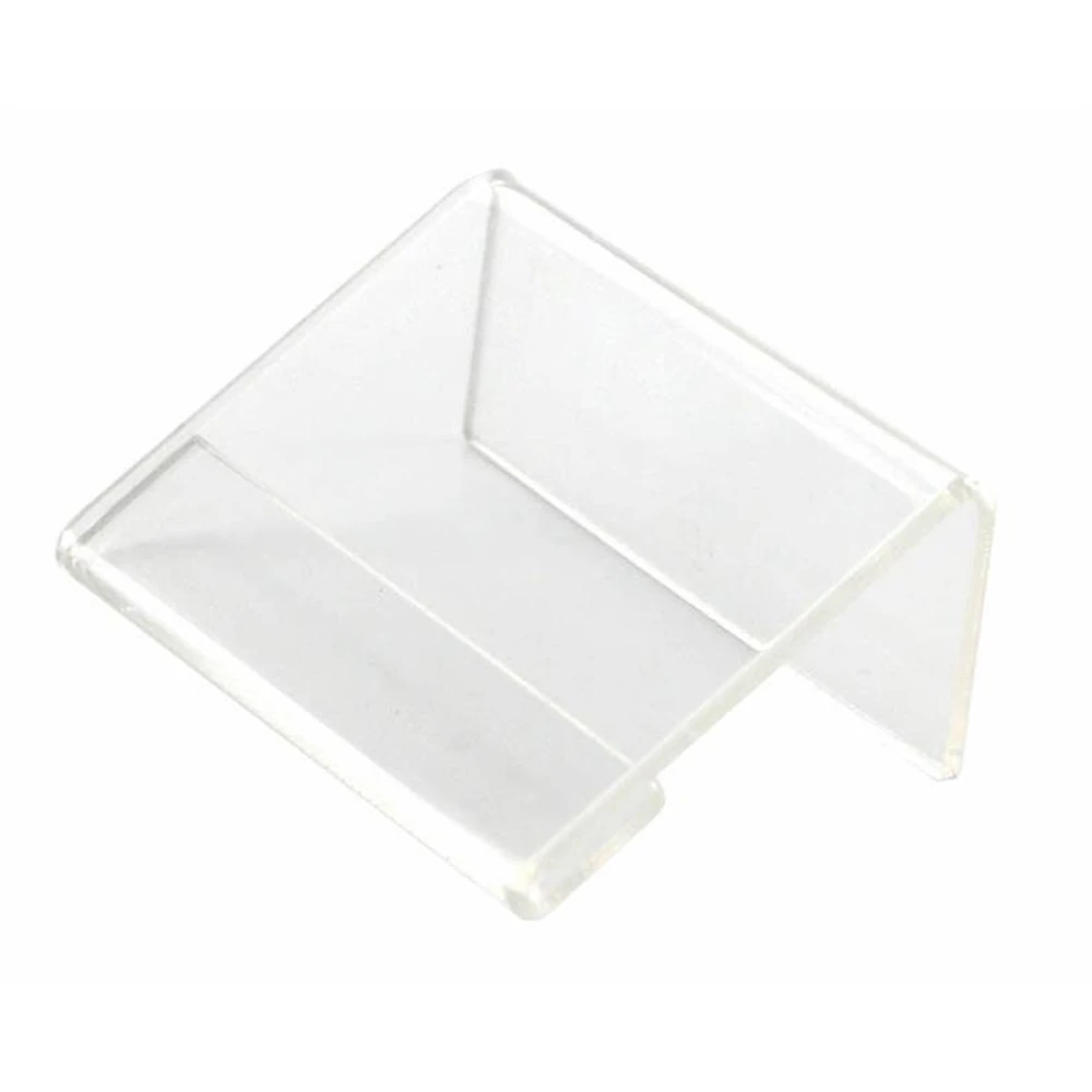 90x60mm 50pcs T 2mm Price Tag Name Card Display Stand L Acrylic Frame Desk Sign Paper Plate Label Holder | Дом и сад