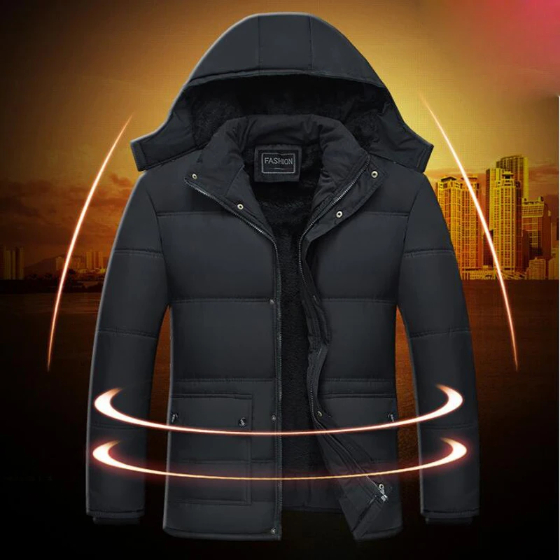 

Men's winter 2021 jacket Oversize New Korean style cotton jacket Stylish and handsome men's jacket Down cotton jacket