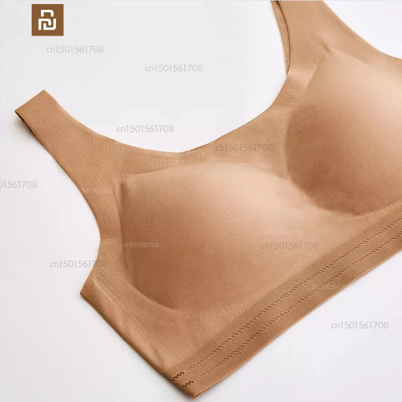 

xiaomi mijia webbing seamless non-wireless vest bra and panty set feminine panties sexy underwear