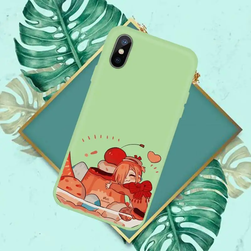 

Toilet Bound Hanako-kun Phone Case Candy Color for iPhone 11 12 mini pro XS MAX 8 7 6 6S Plus X SE 2020 XR