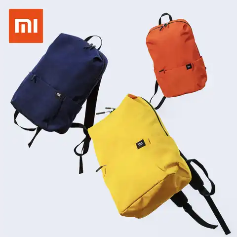 Оригинальная сумка для ноутбука Xiaomi 10L, водонепроницаемый рюкзак, цветная спортивная сумка для отдыха, нагрудная сумка, унисекс, для мужчин ...