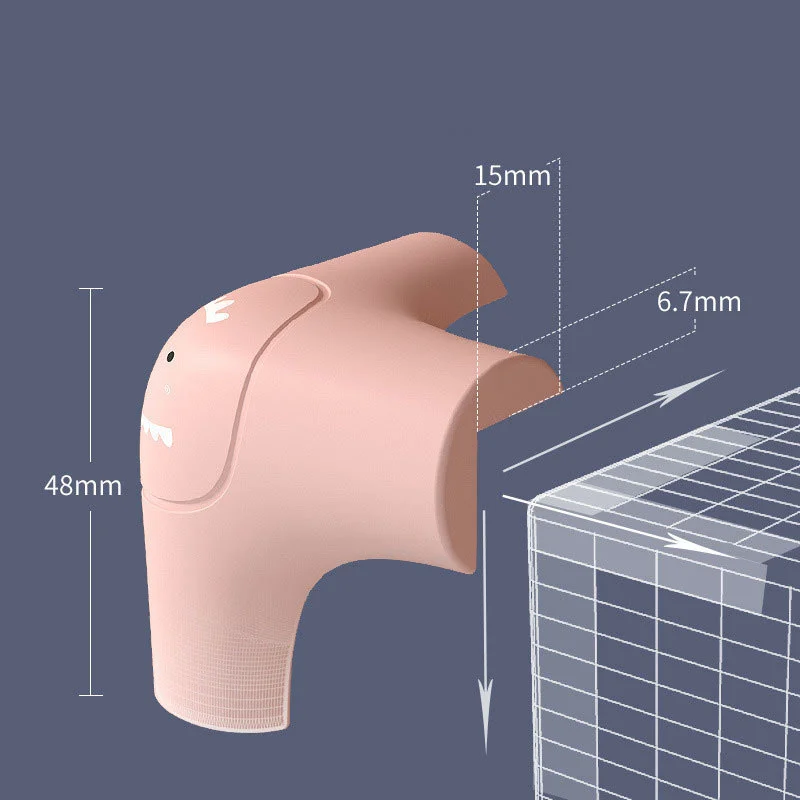 Protector de esquina seguro para ni&ntilde;os, protecciones de seguridad de bordes para protecci&oacute;n del beb&eacute;, almohadillas Anticolisi&oacute;n de &aacute;ngulo de muebles de mesa y Escritorio-1