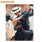 Набор для рисования по номерам на холсте, для взрослых, в рамке