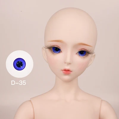 o 1/3 BJD глаз 14 мм костюм для вашей куклы 60 см много видов цветов можно выбрать - Цвет: o