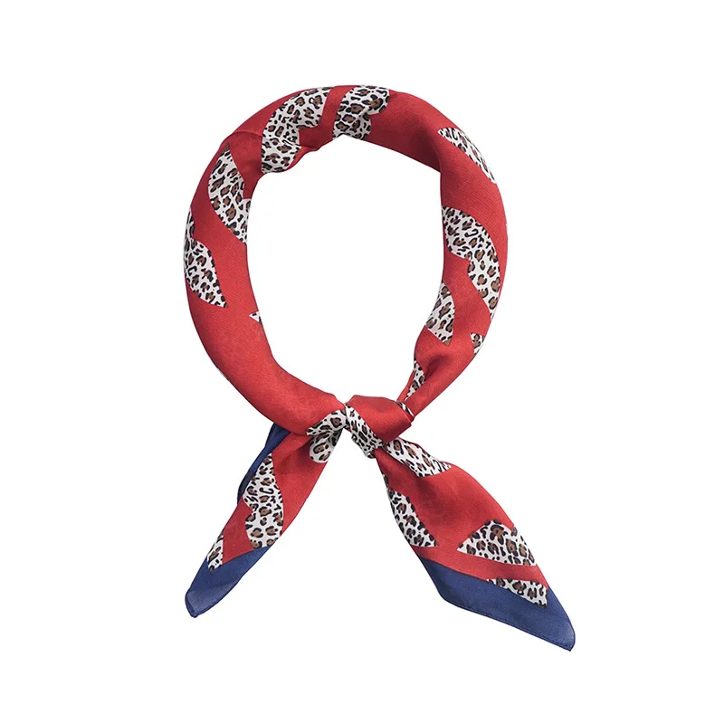 Маленький квадратный шарф 70*70 женские универсальные шарфы корейские искусства