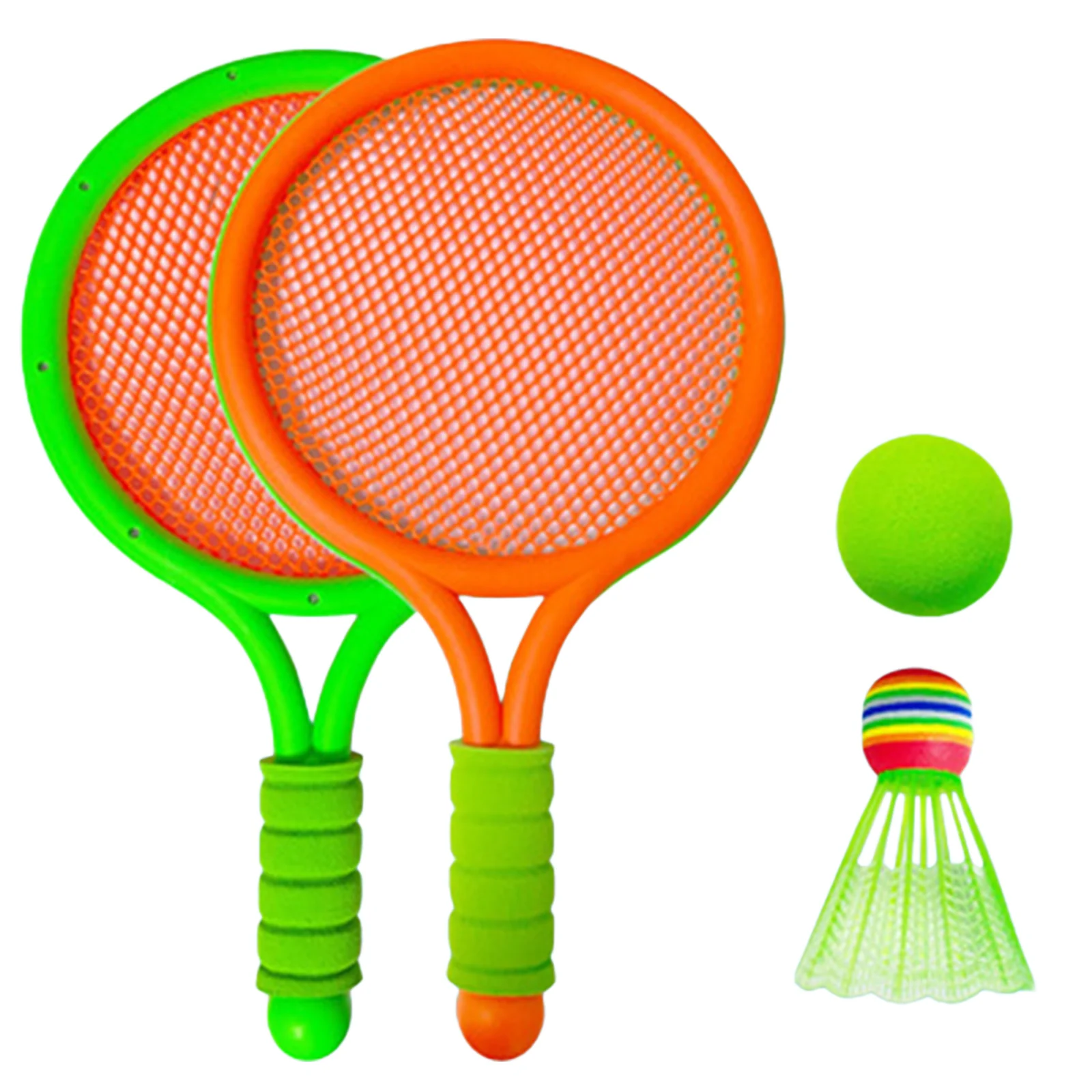 Детские игрушечные ракетки для бадминтона с противоскользящей ручкой паз