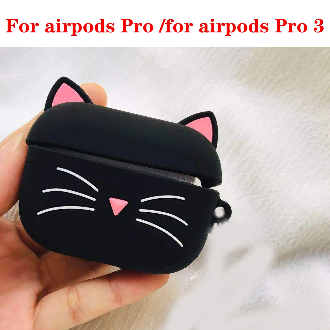 Для airpods Pro Чехол для airpods 1/2 милый единорог мультфильм силиконовый защитный чехол для air pods Pro 3 чехол наушники Funda чехол