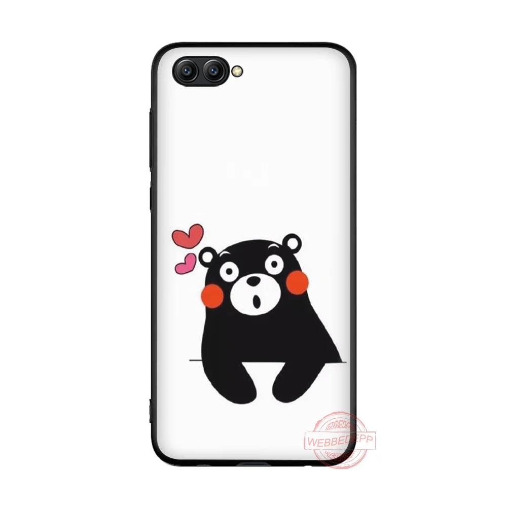 WEBBEDEPP под названием Kumamon модные чехлы для мобильного телефона из мягкого силикона