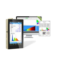 ohsp350 high performance handheld spectrometer luminaires tester cct cri lux meter light spectrum analyzer