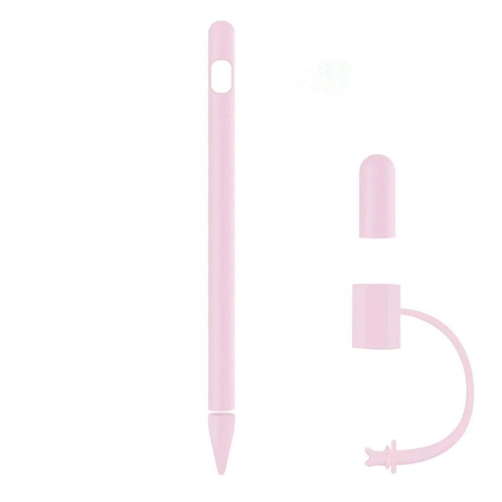 Розовый Rovtop мягкий силиконовый Совместимый Чехол Для Apple Pencil совместимый для IPad планшет стилус защитный чехол - Цвета: Розовый