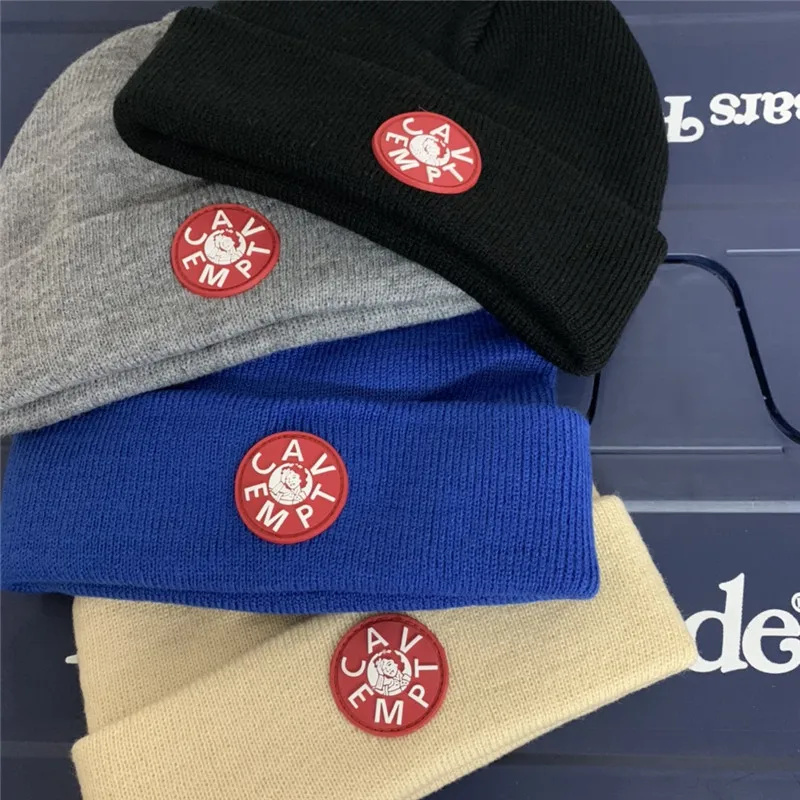 

Winter CAV EMPT C.E Beanies Hat Caps Men Women Top Version CAVEMPT Cap Skateboard