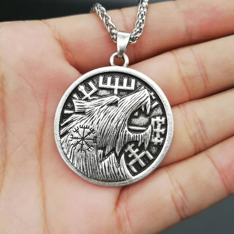 Скандинавский стиль северной мифологии модное ожерелье мужское ювелирное
