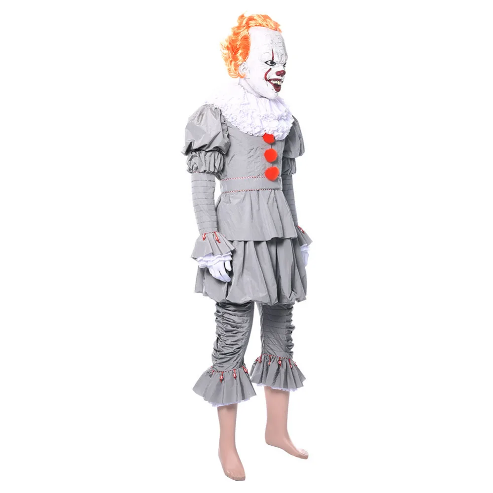 It: Chapter Two cosplay клоунский костюм клоуна без маски Pennywise обувь сапоги наряд ужас Хэллоуин костюм для мужчин и женщин