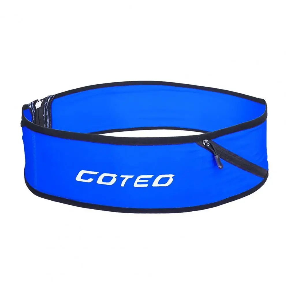 

Reflective Waist Pack Lock Zipper Multi Pockets Sport Waistbag With Keychain for Running
