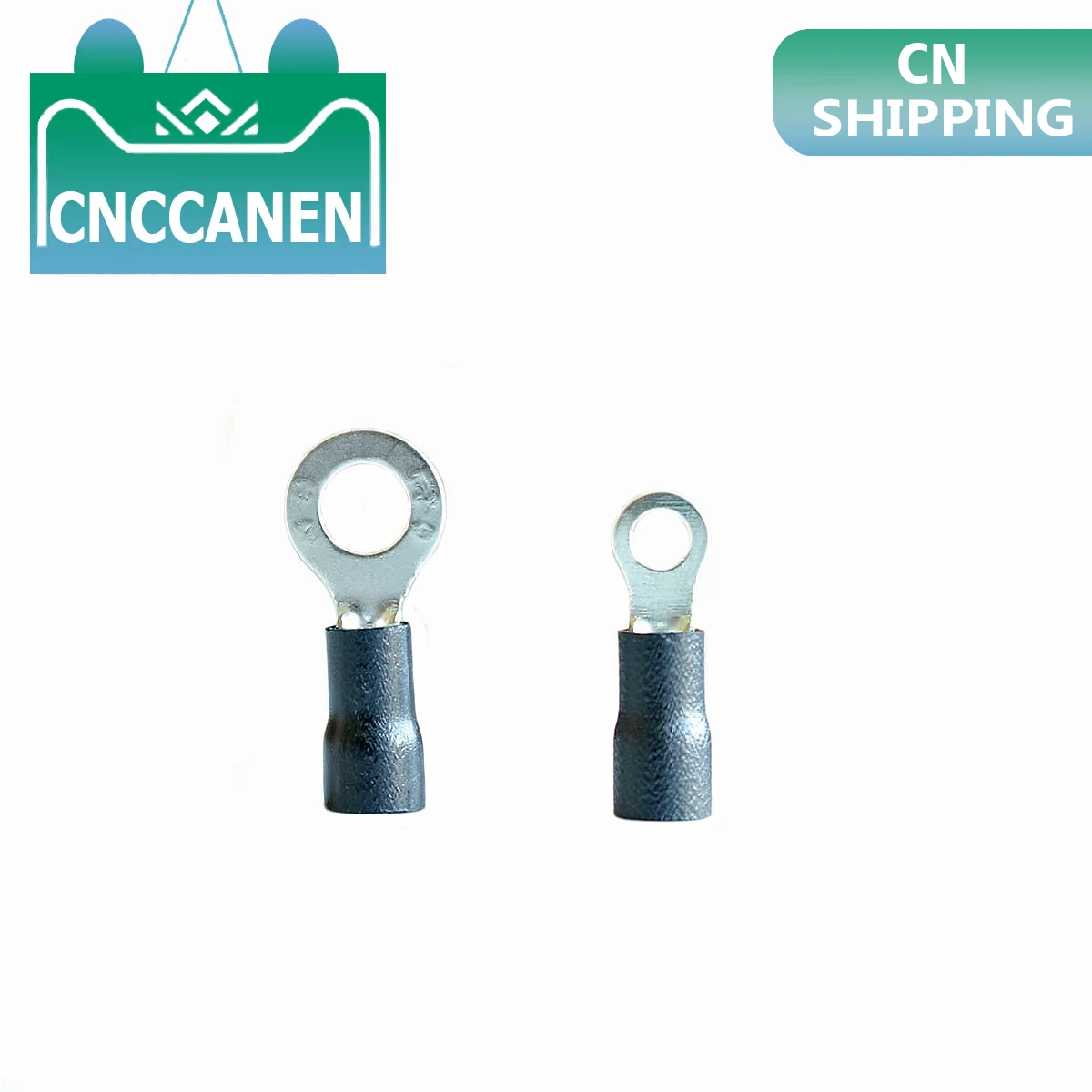 RV3.5-4 RVL3.5-5 RVS3.5-5 RV3.5-6 14-12AWG Black Ring insulated terminal suit 2.5-4mm2 cable Crimp Terminal Cable Wire Connector |