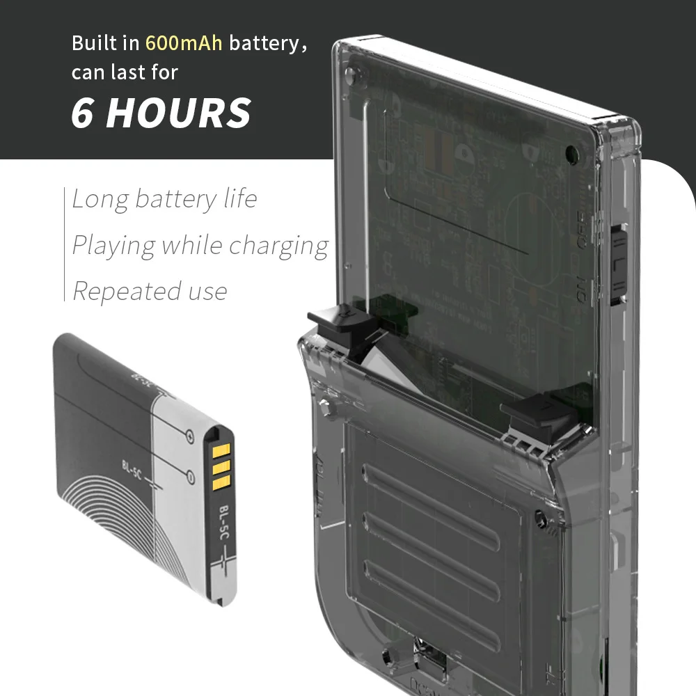 Портативная игровая консоль 181 дюймов 3 0 встроенных игр | Электроника