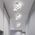 Современный светодиодный потолок + светильник для гостиной, спальни, Lustre Avize, домашний потолочный светильник, минималистичный, для крыльца, коридора, прохода, входа