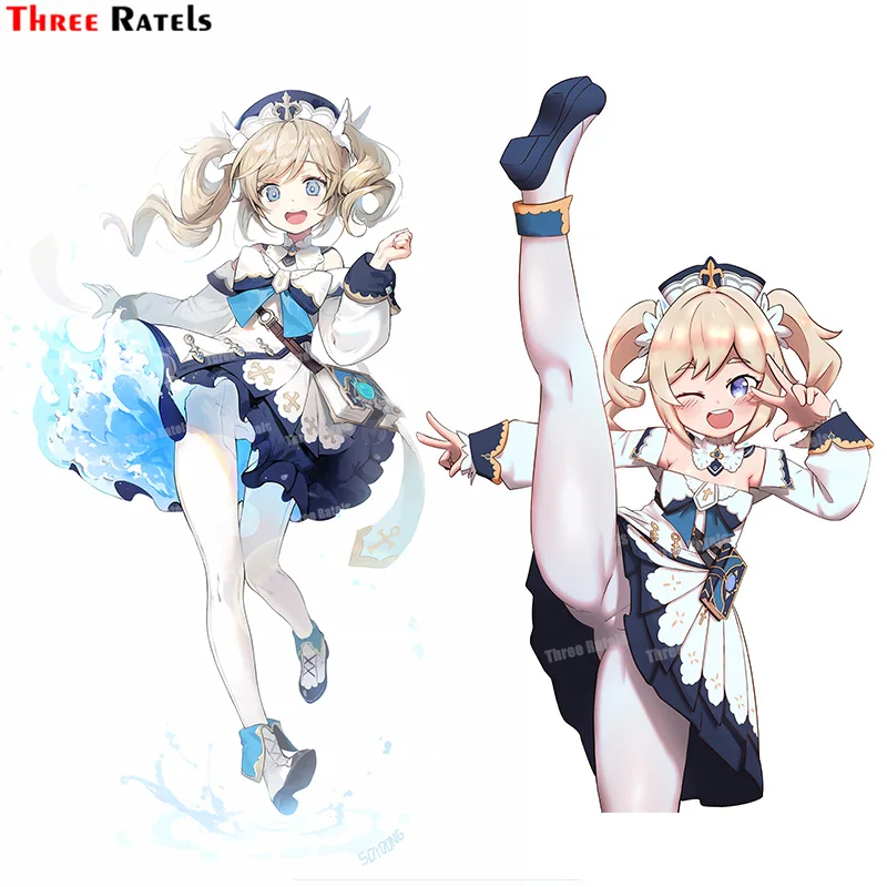 

Three Ratels A252 Genshin Impact Heels Pantyhose Skirt Lift Soyoong Jun Sticker For Car Body Cover Decortive Vinyl Auto Decal
