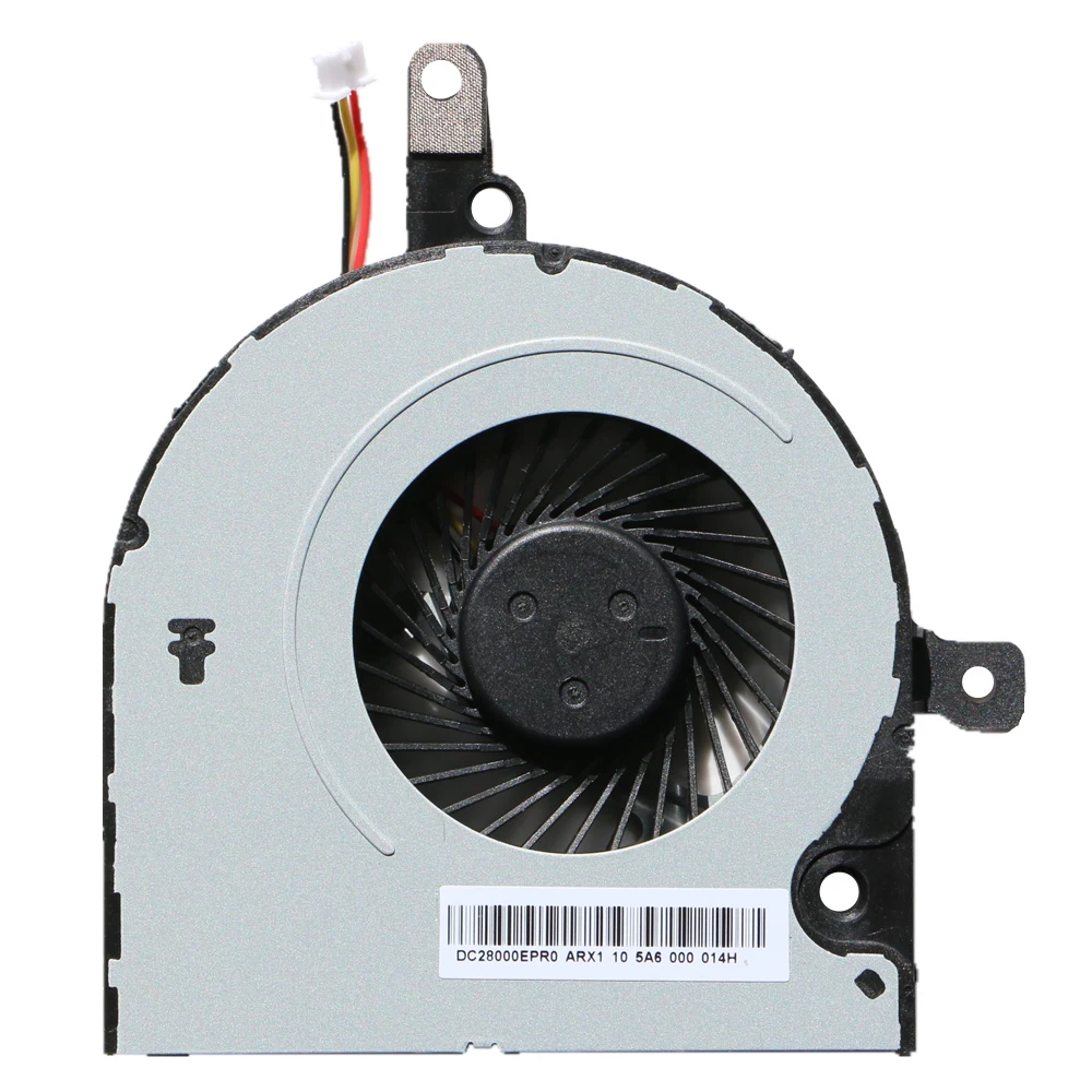 Новый вентилятор для процессора DC28000EPR0 Toshiba Satellite C55-B C55G-B C55T-B C55-B5100 C55-B5200 5 В 0.55A 3PIN