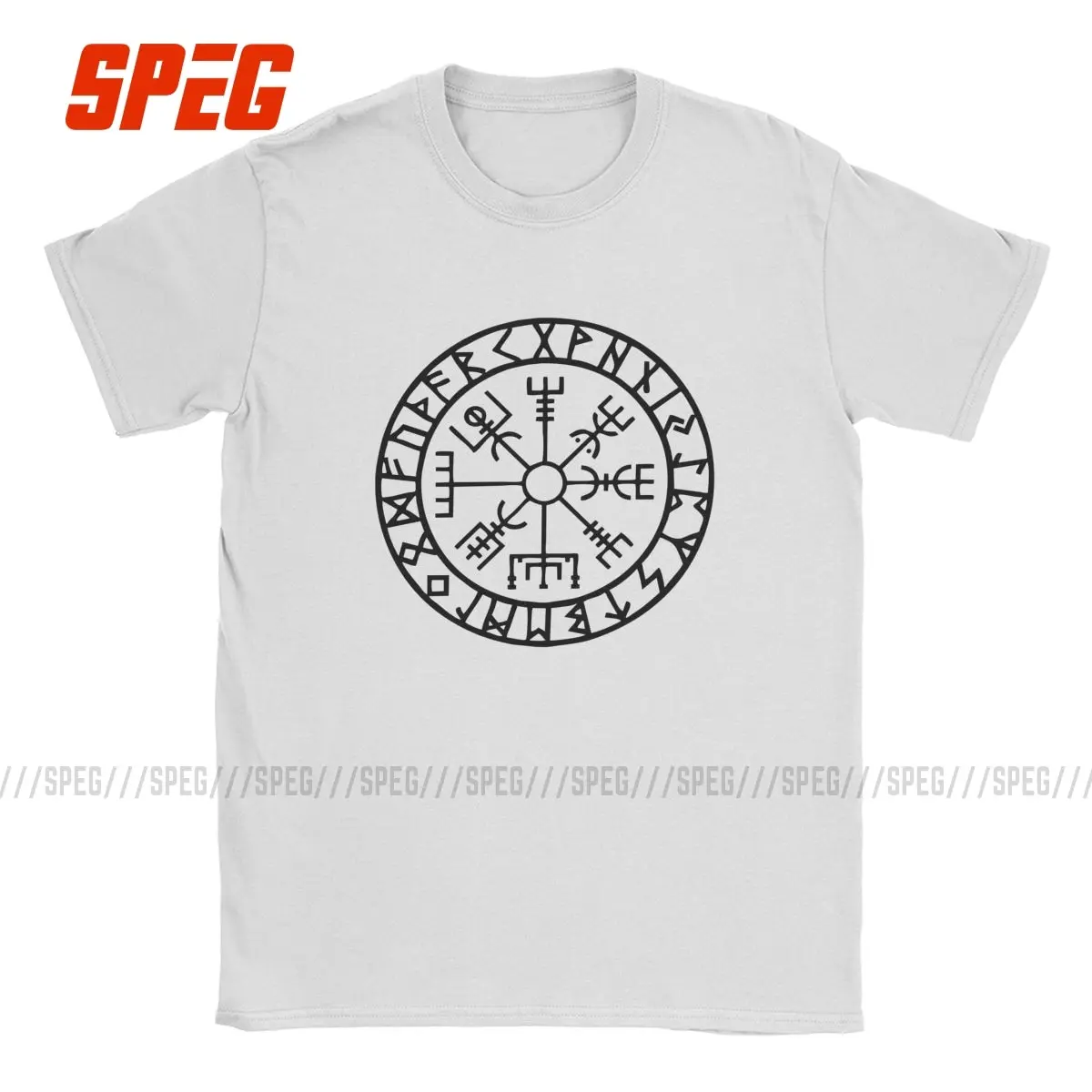 Мужские тройники Vegvisir Futhark Runes Navigator Viking Valhalla Odin мужские круглые шеи искусственные