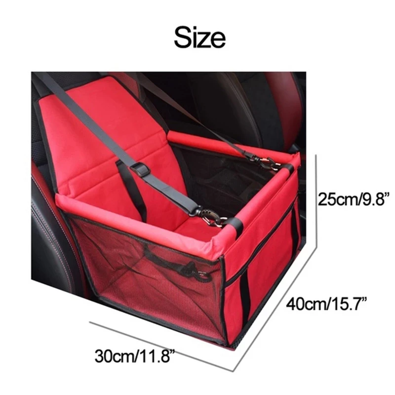 

Pet car cushion rear seat pet out safety travel seat car bag waterproof seat bag Dog Car Seat Cover Carrying Pet accessories
