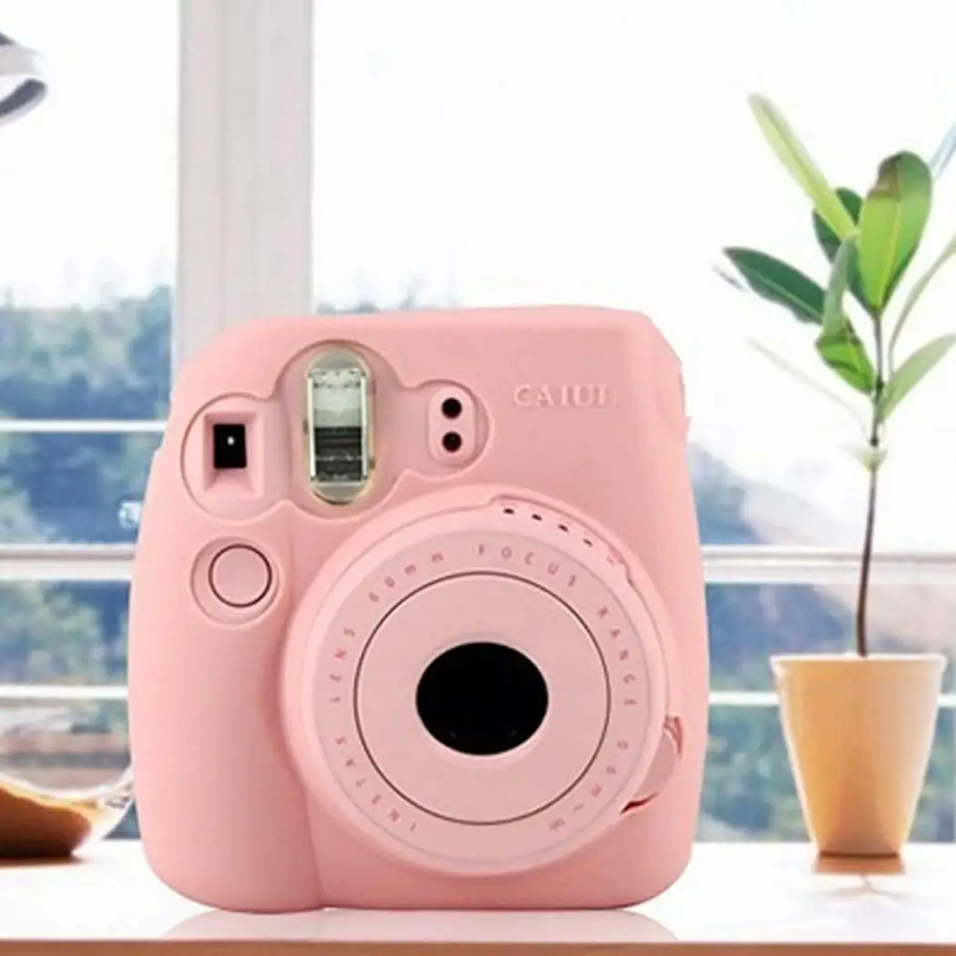 Силиконовый чехол MINI 8 для камеры MINI 9, силиконовый чехол для камеры, защита от падения, защитный чехол для камеры Polaroid s, аксессуары для фотосъемки