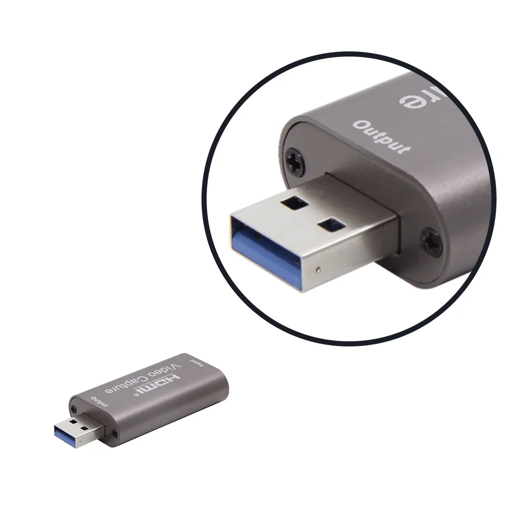 HDMI Карта видеозахвата USB 2 0 видео Захват коробка для записи телефона игра DVD