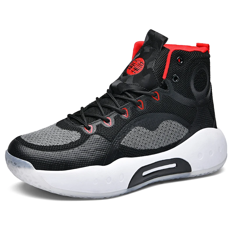 

2021 Autumn Men's Shoes Sneakers Lace-Up Mixed Colors Cross-tied Round Toe Fashion Novelty Leisure Ankle Boots Basketball Shoes