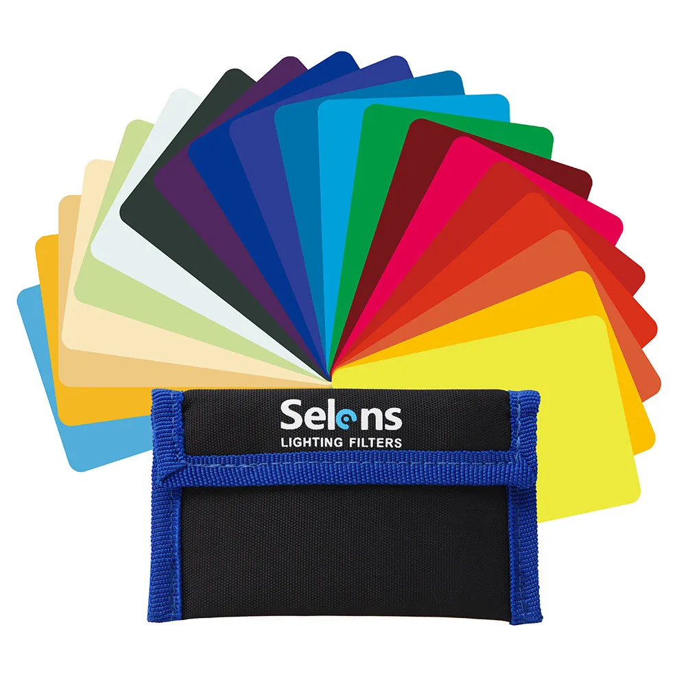 20 шт. прозрачные гелевые светофильтры для камеры | Электроника